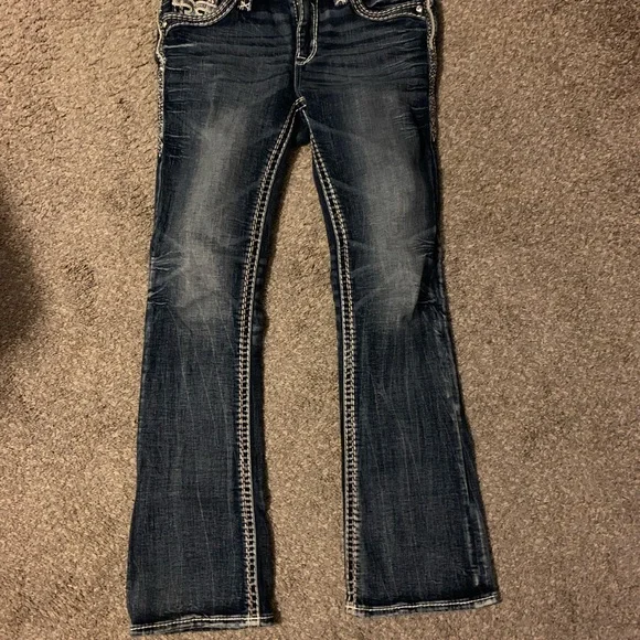 Rock Revival Dark Wash Boot Cut Jeans 💙 - Picture 3 of 10